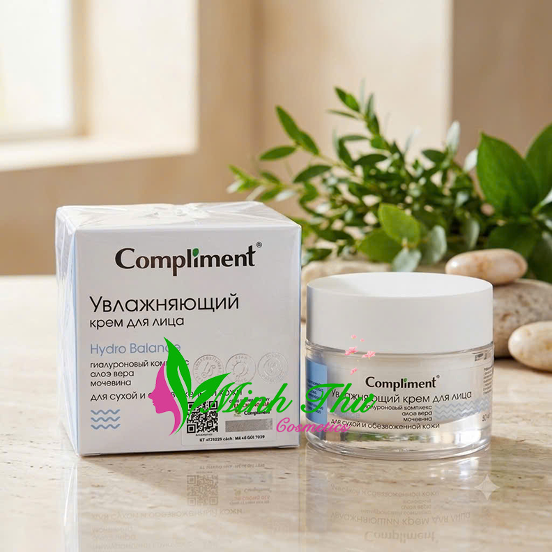 Kem Dưỡng Da Compliment Hydro Blance 50ml - Bổ Sung Độ Ẩm, Giúp Da Mềm Mượt