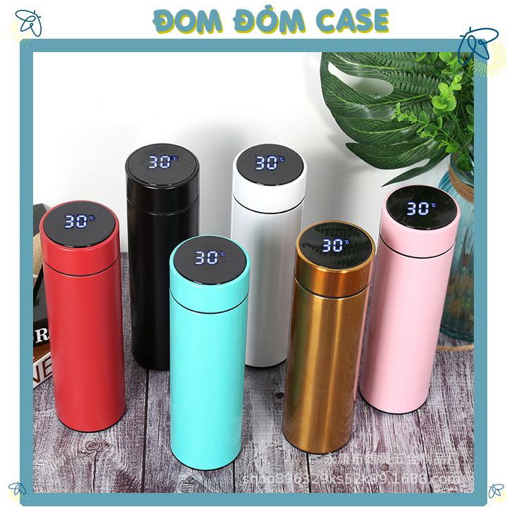 Bình giữ nhiệt Lõi inox 500ml , Bình Giữ Nhiệt hiển thị nhiệt độ thông minh Bảo Hành 1 Đổi 1