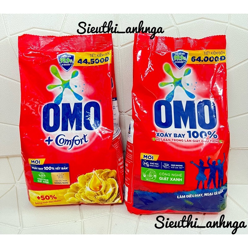 Bột giặt tay omo 2,9kg/2,6kg