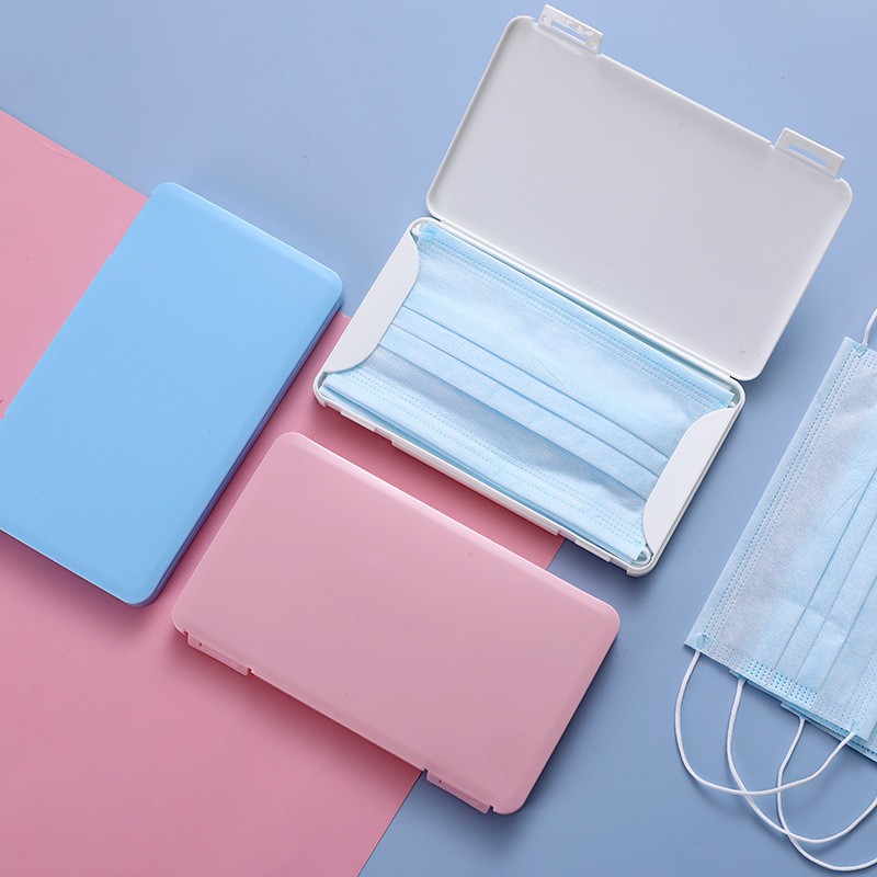 Hộp đựng khẩu trang bằng nhựa chống bụi nhỏ gọn tiện dụng