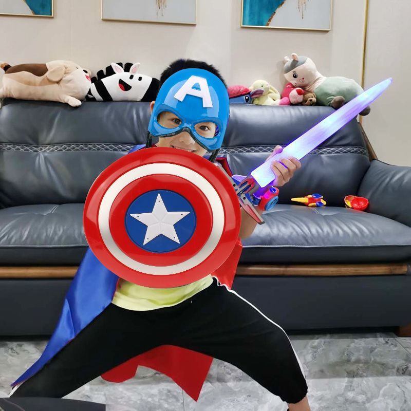 Đồ Chơi Nhập Vai Bé Trai Khiên đội trưởng Mỹ Captain America