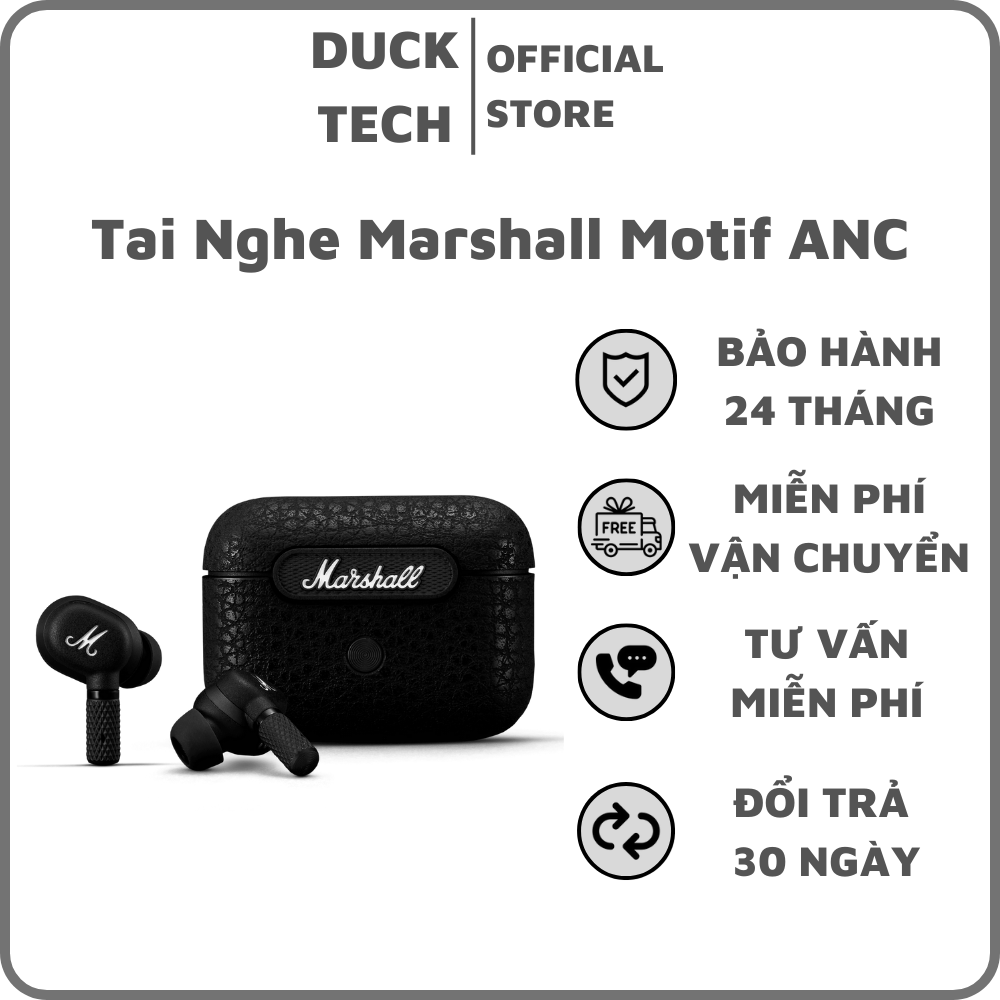 Tai Nghe Không Dây Bluetooth Marshall Motif ANC