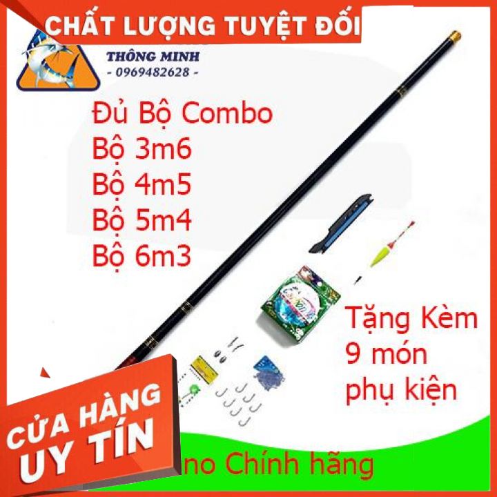 Cần Câu Tay Shimano 5h, Cần Câu Giá Rẻ, Cao Cấp, Cần đơn Đủ Mọi Size Cần Từ 3m6, 4m5, 5m4, 6m3, Tặng Kèm 9 Món Phụ Kiên Hấp Dẫn , Tải Cá Từ 5 đến 9kg