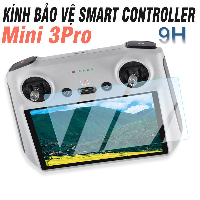 Kính cường lực tay điều khiển RC-1, RC-2 (Smart controller ) cho Flycam DJI mini4 4pro mini3 /3pro / air3 3s / maivic3 /air2 2s - Phụ kiện Flycam