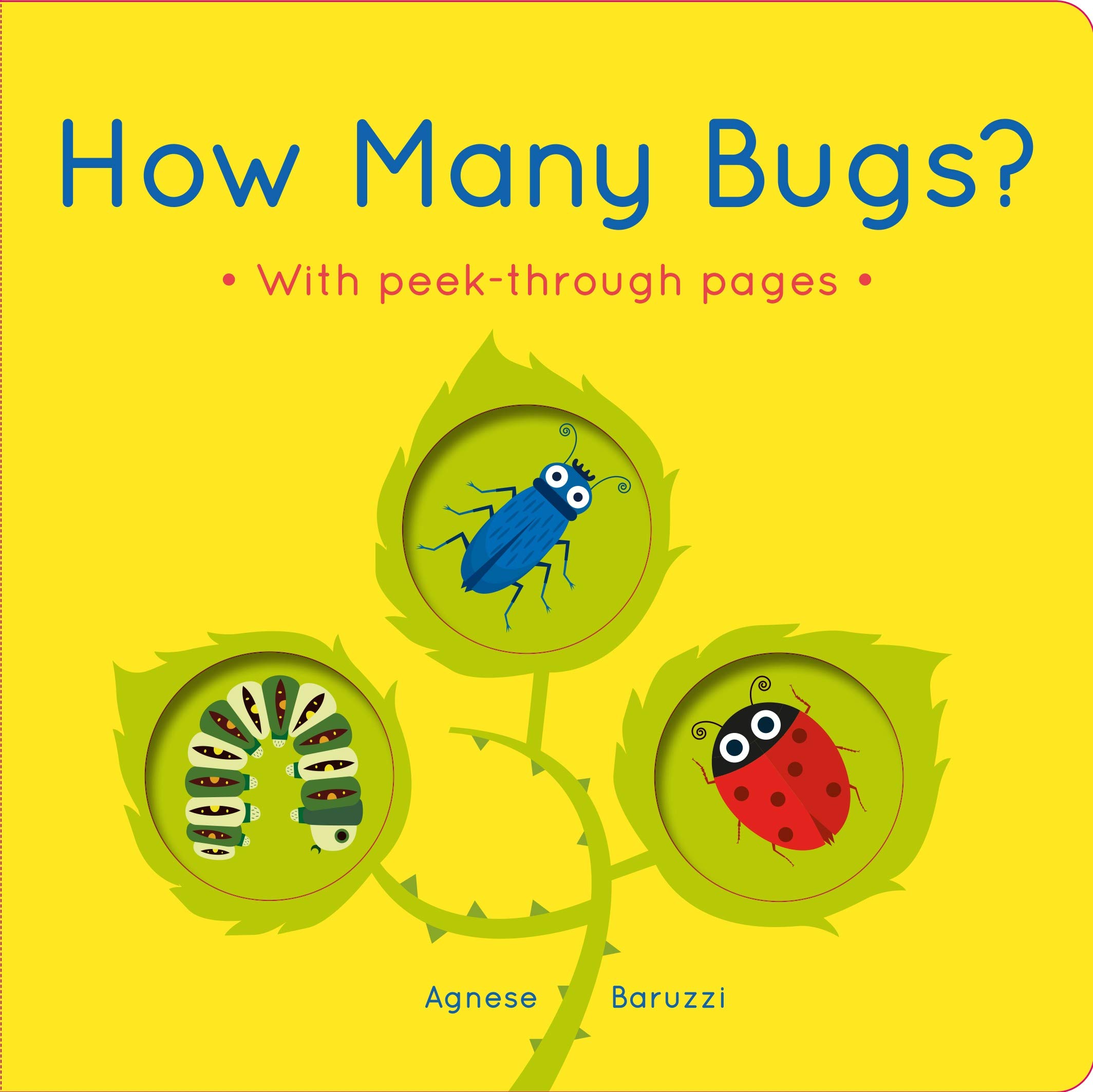 Sách how many bugs? with peek-through pages - nhà sách á châu books