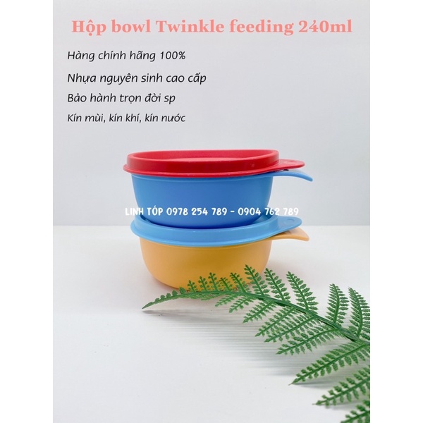 Hộp bowl twinkle feeding 240ml - bảo hành trọn đời