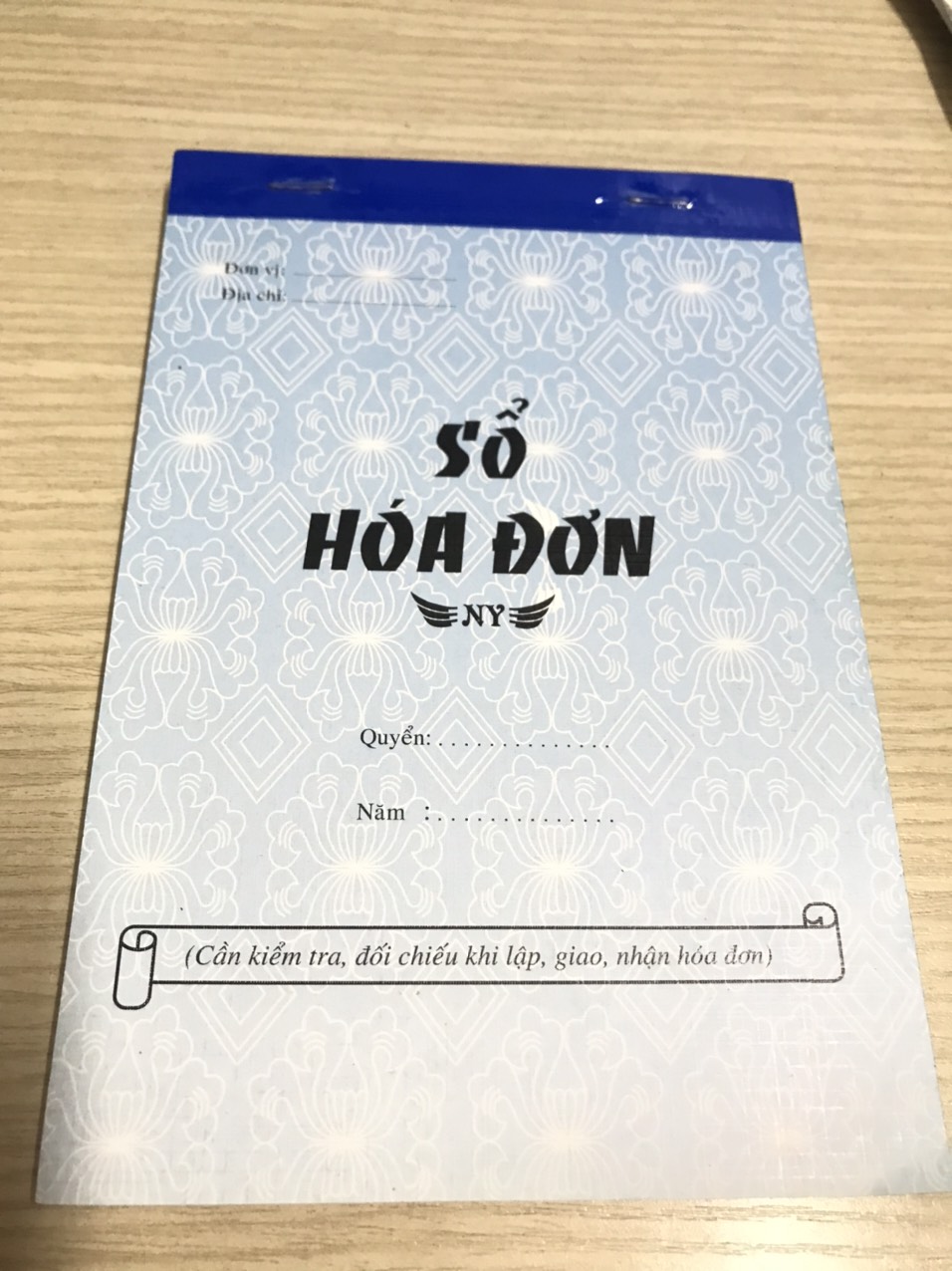 Hóa Đơn Bán Lẻ 1 Liên DÀY 2 CUỐN
