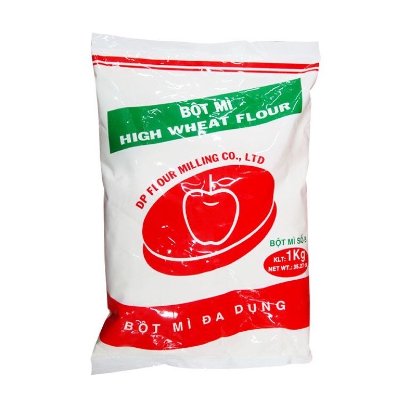 Bột mì đa dụng High Wheat Flour trái táo 1kg