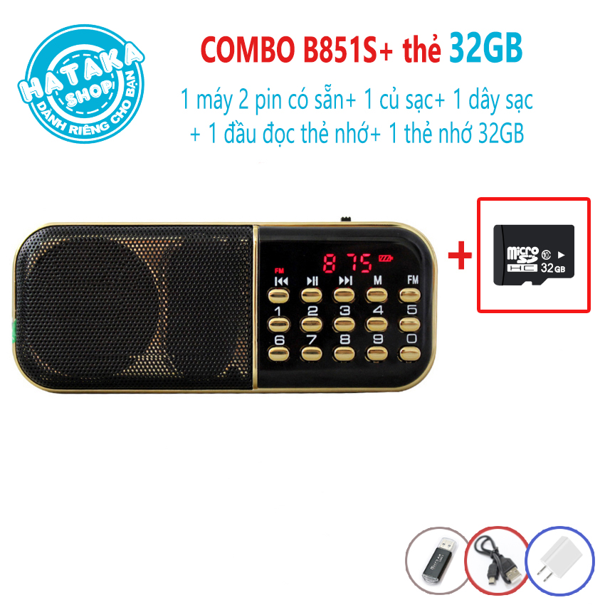 Loa Đài nghe thẻ nhớ, USB, FM, máy tắm ngôn ngữ, học tiếng anh