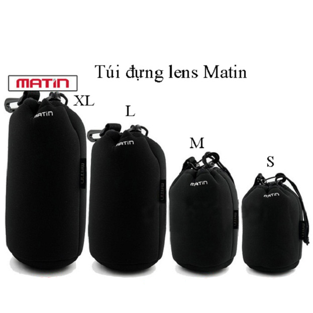 [HCM]BỘ 4 TÚI ĐỰNG LENS MATIN