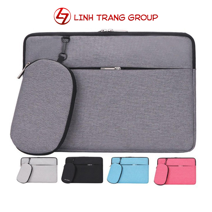 Túi chống sốc cho laptop kèm túi phụ rời - Oz27