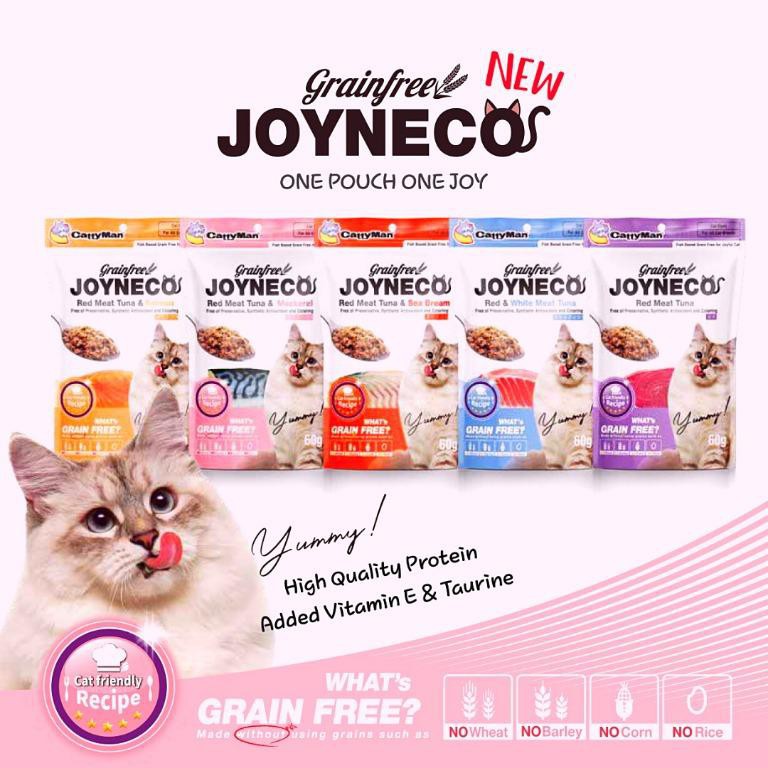 Combo 10 gói pate JOYNECO grainfree cho mèo, thức ăn cho mèo mọi lứa tuổi