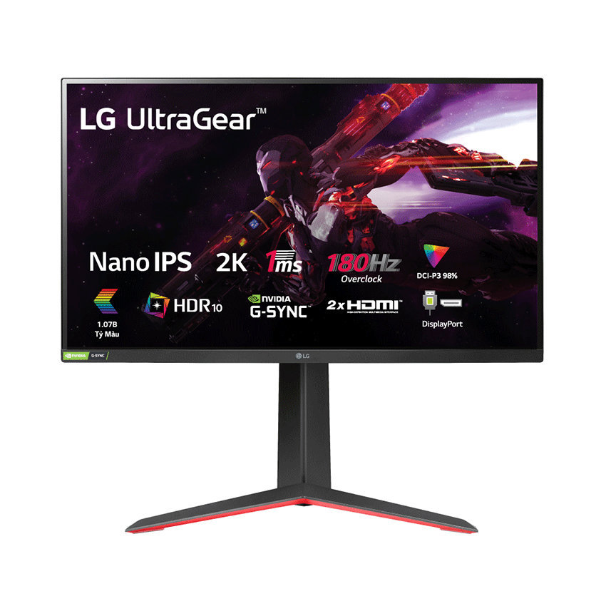 Màn hình lg 32gp850-b ultragear 32" nano ips 2k 180hz 1ms hdr g-sync