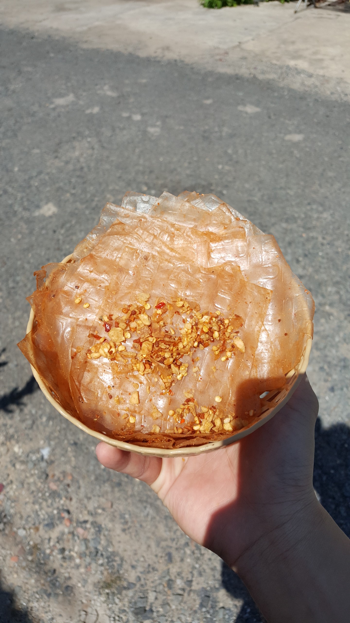 1kg Bánh tráng Xì Ke siêu cay Tây Ninh chính gốc giá lò