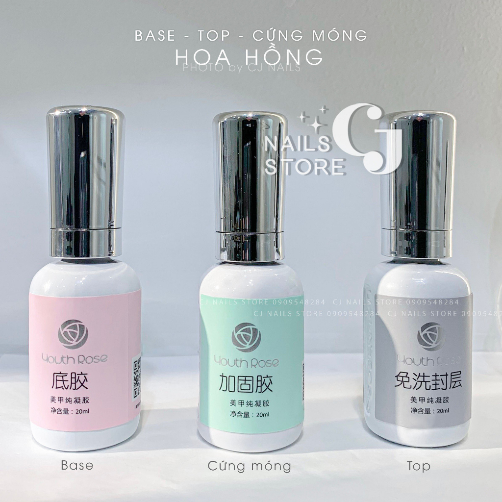 Cứng móng hoa hồng chai lơn