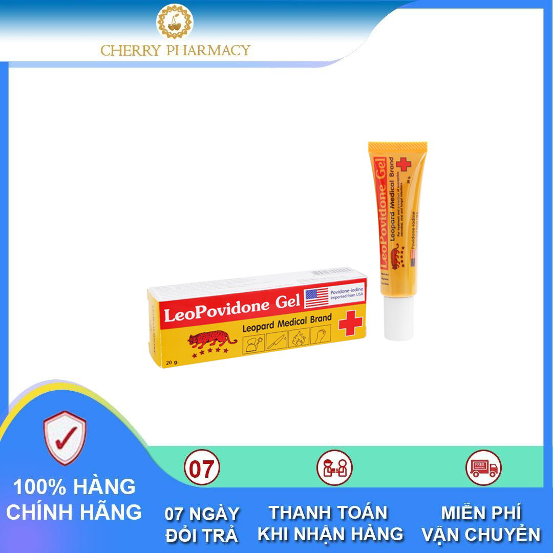 Cherry pharmacy: gel sát khuẩn leopovidone 20g