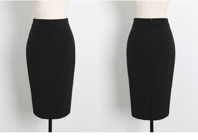 CHÂN VÁY ÔM CÔNG SỞ THIẾT KẾ,chân váy xanh cô ban, chân váy công sở xanh, chân váy bút chì xanh