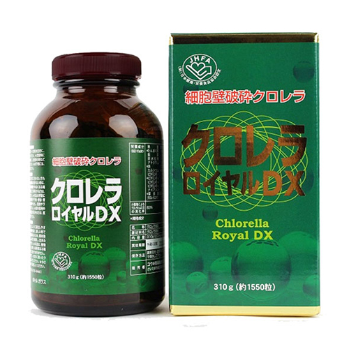 [HCM] TẢO LỤC CHLORELLA ROYAL DX (HỘP 1550 VIÊN)- HÀNG NHẬT NỘI ĐỊA