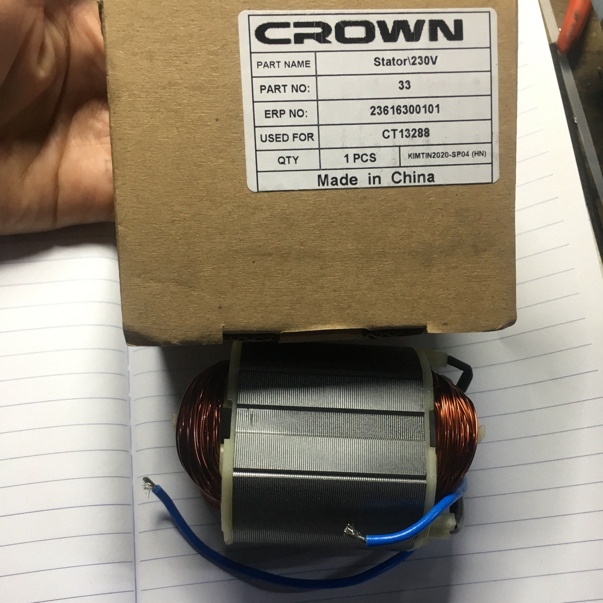 Stator máy mài Crown CT13288
