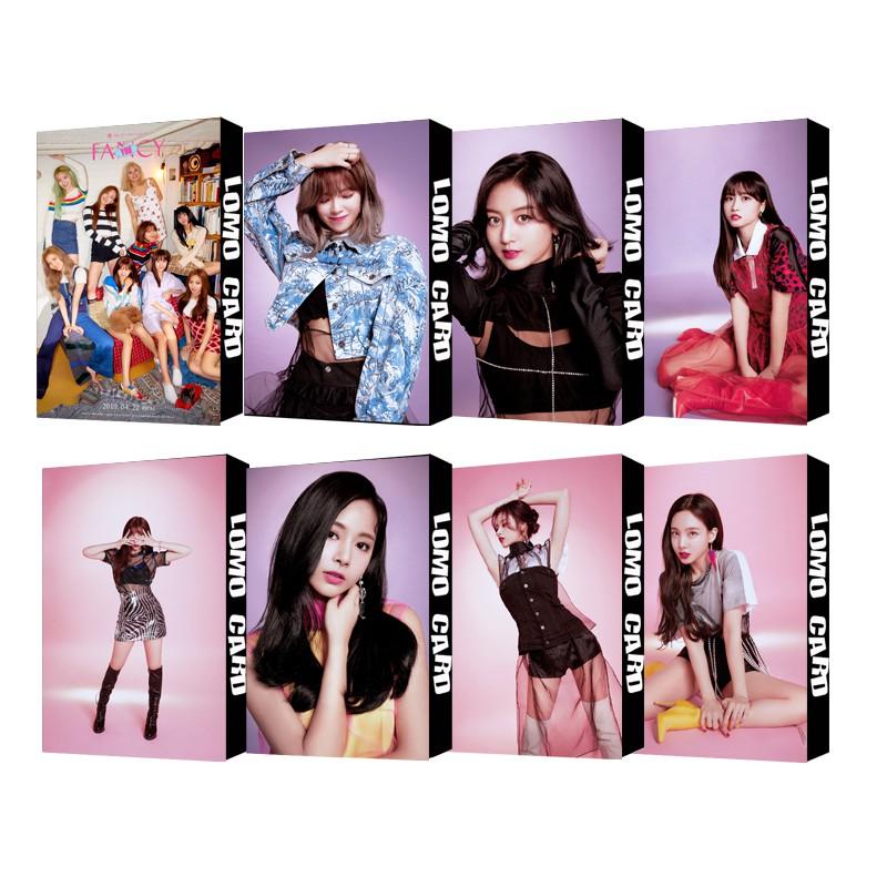 Lomo Twice Fancy bộ ảnh hộp 30 ảnh thẻ hình nhóm nhạc idol Hàn Quốc