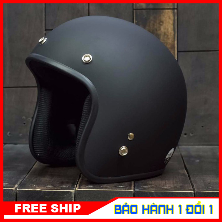[ SIÊU SALE]  Nón bảo hiểm thời trang 3/4 dành cho đi phượt, mũ bảo hiểm nam nữ, mũ đi phượt, đi trong phố tiện lợi, thoáng mát.