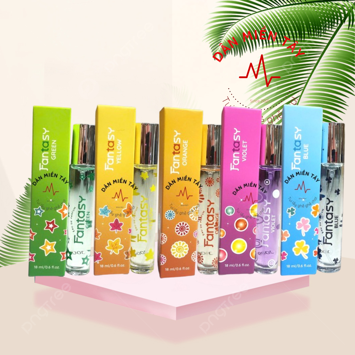 Nước Hoa Toàn Thân Fantasy 18ml–100ml – Hương Thơm Quyến Rũ, Lưu Hương Lâu, Đủ Mùi Hot