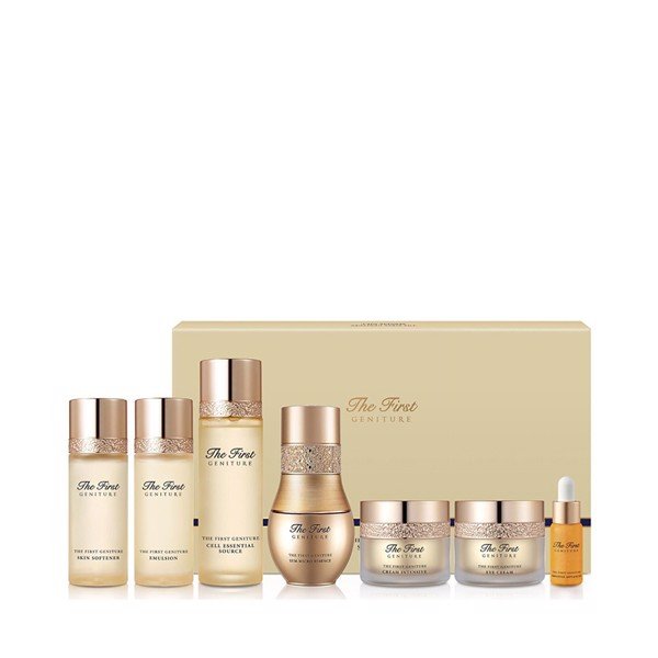 [HCM][Hàng chính hãng] Bộ Dưỡng Tái Tạo Da Tinh Chất Vàng Ohui The First Geniture Special Gift 7pcs