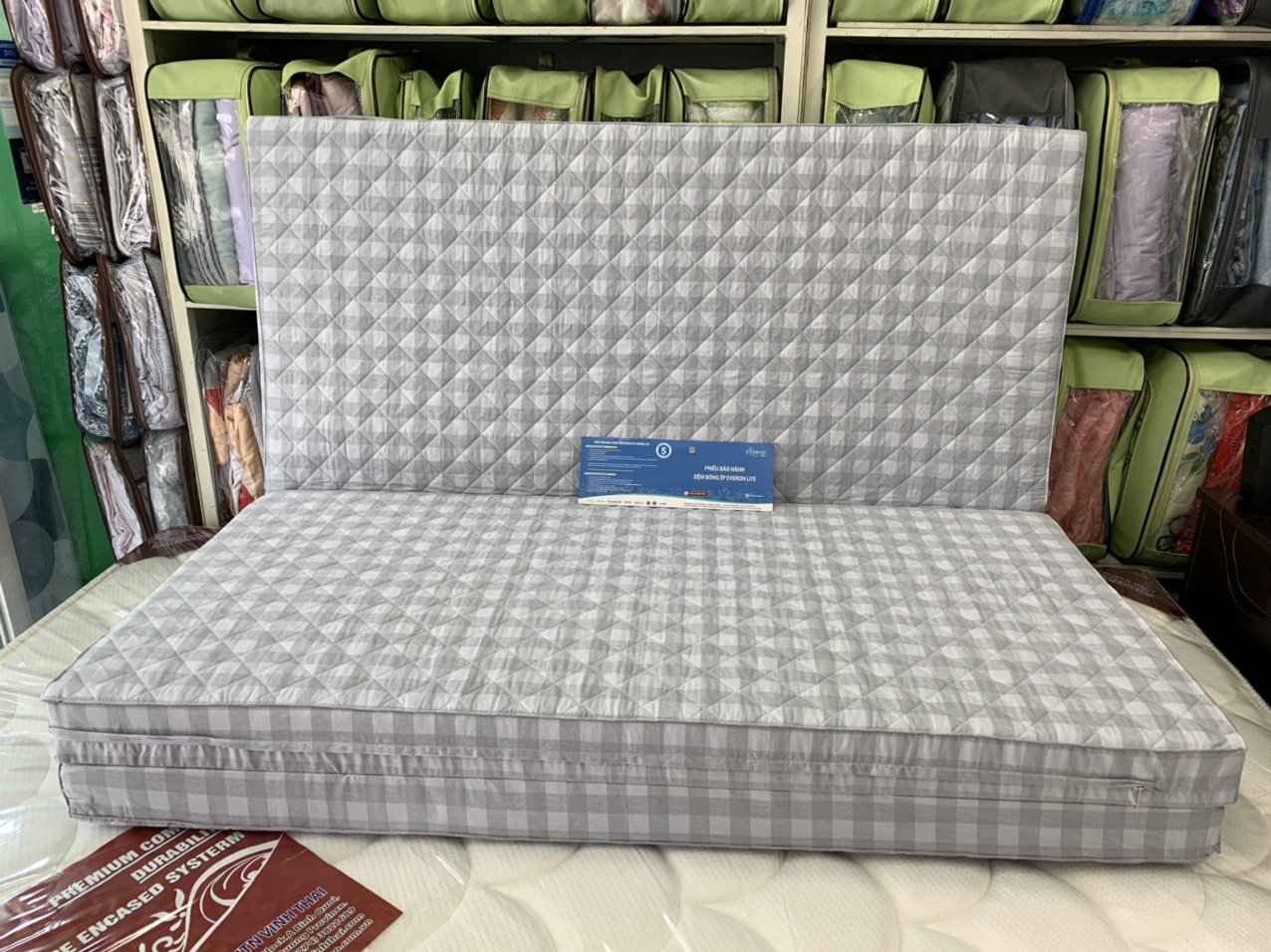 [HCM]Nệm Everon Lite  size 160*200*9cm