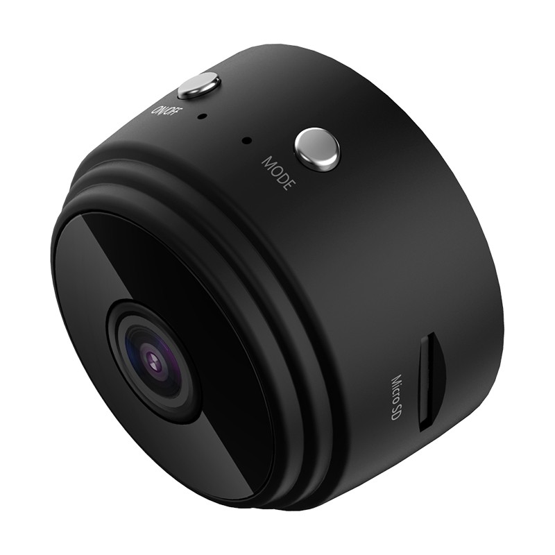 Camera mini A9S pro siêu nhỏ không dây kết nối với điện thoại qua wifi, có pin, có QR Code, HDwificam Pro, quay ban đêm
