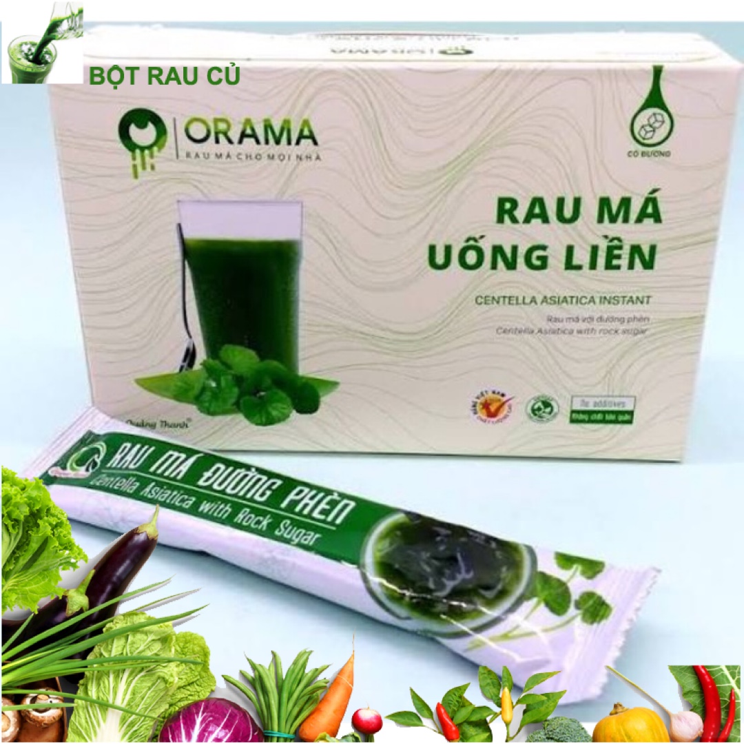 Rau Má Đường Phèn Quảng Thanh ( hộp 10 bịch)