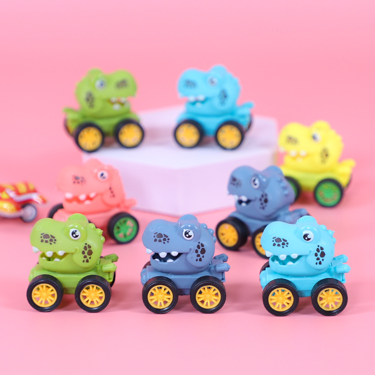 Xe đồ chơi đầu khủng long mini động cơ dây cót