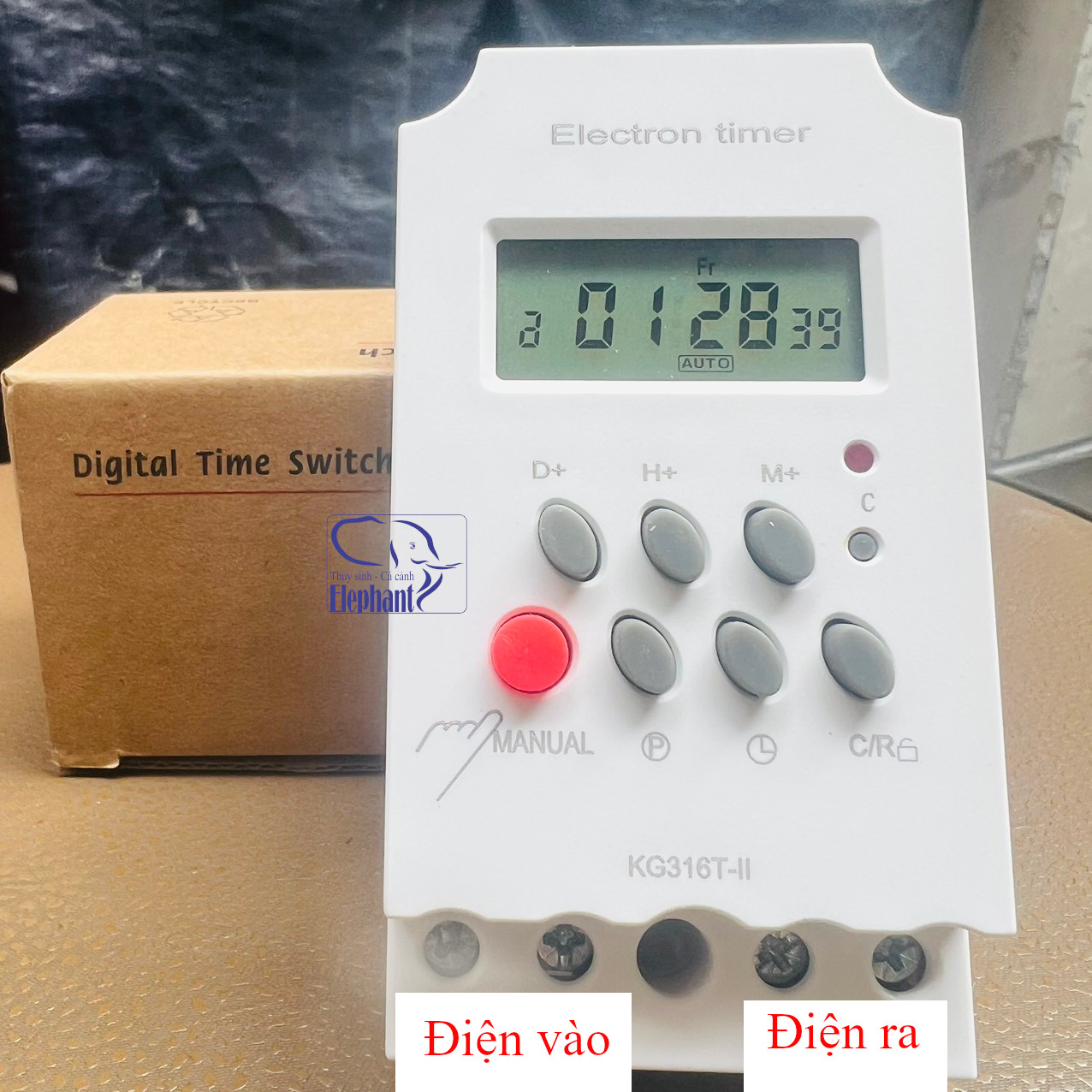 Thiết bị hẹn giờ điện tử cho thiết bị điện hồ thủy sinh, cá cảnh