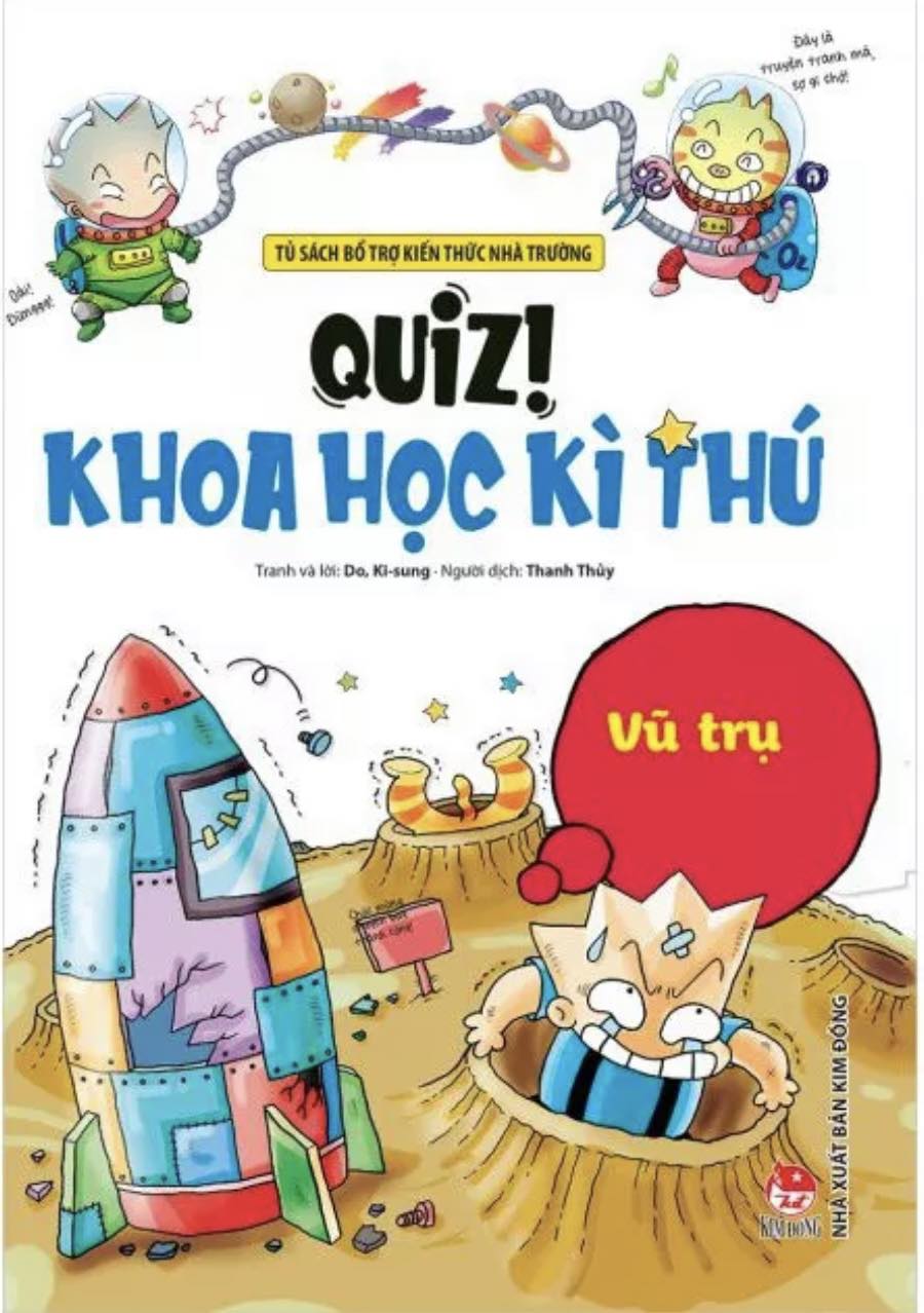 Sách - quiz! khoa học kì thú - vũ trụ