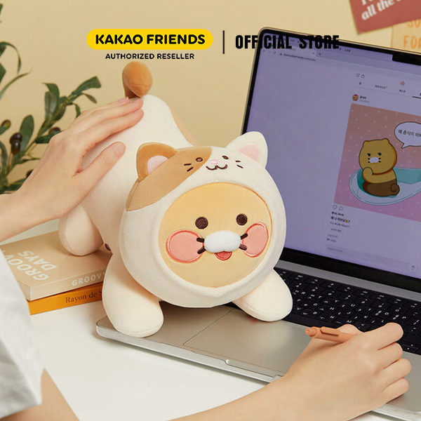 Gối ôm gấu bông thú nhồi bông cỡ vừa Cat Baby Choonsik siêu ngộ nghĩnh đáng yêu cute Kakao Friends Vietnam