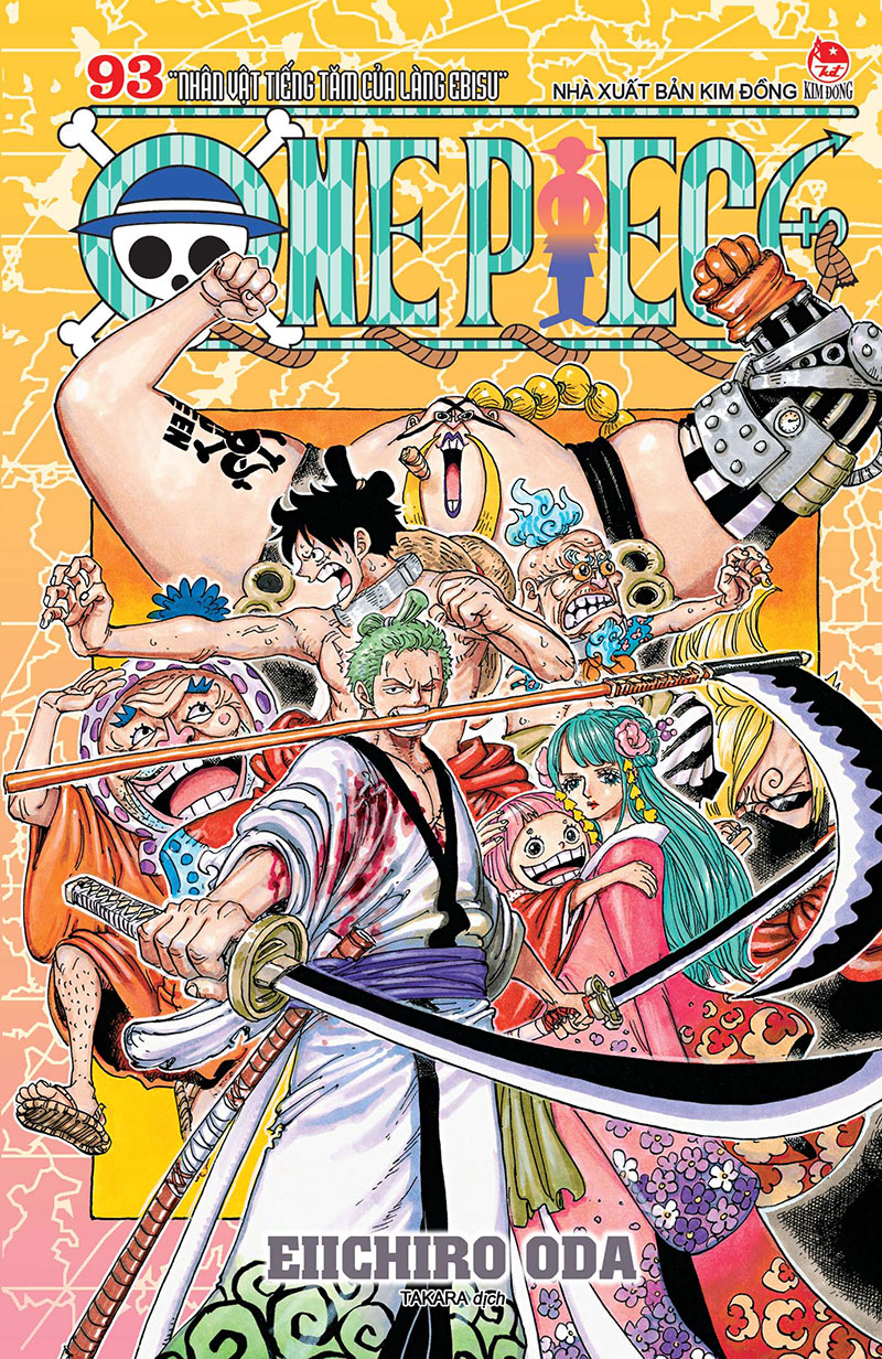 Kim Đồng - One Piece - Tập 93 (bìa rời)