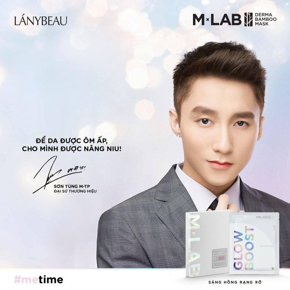 Mặt nạ MLAB full hộp 7 miếng màu trắng cấp ẩm, dưỡng da trắng hồng