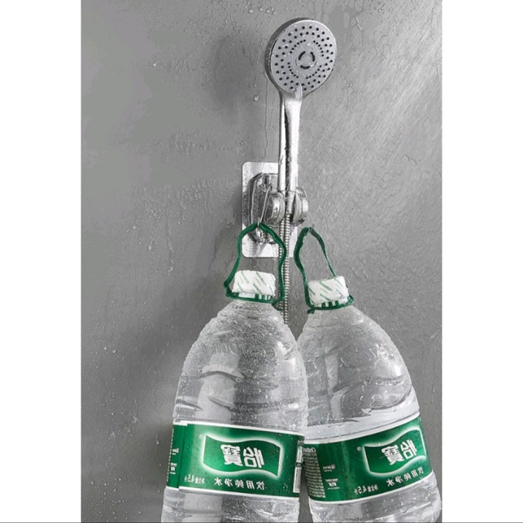 Giá đỡ vòi sen dán tường chịu lực - giá đỡ bát sen tắm nhựa abs siêu bền, không cần khoan đục