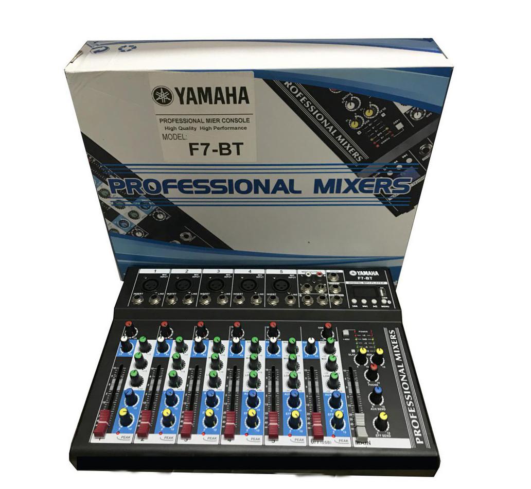 Mixer Karaoke YAMAHA F7  Kết Nối Bluetooth Không Dây Và USB
