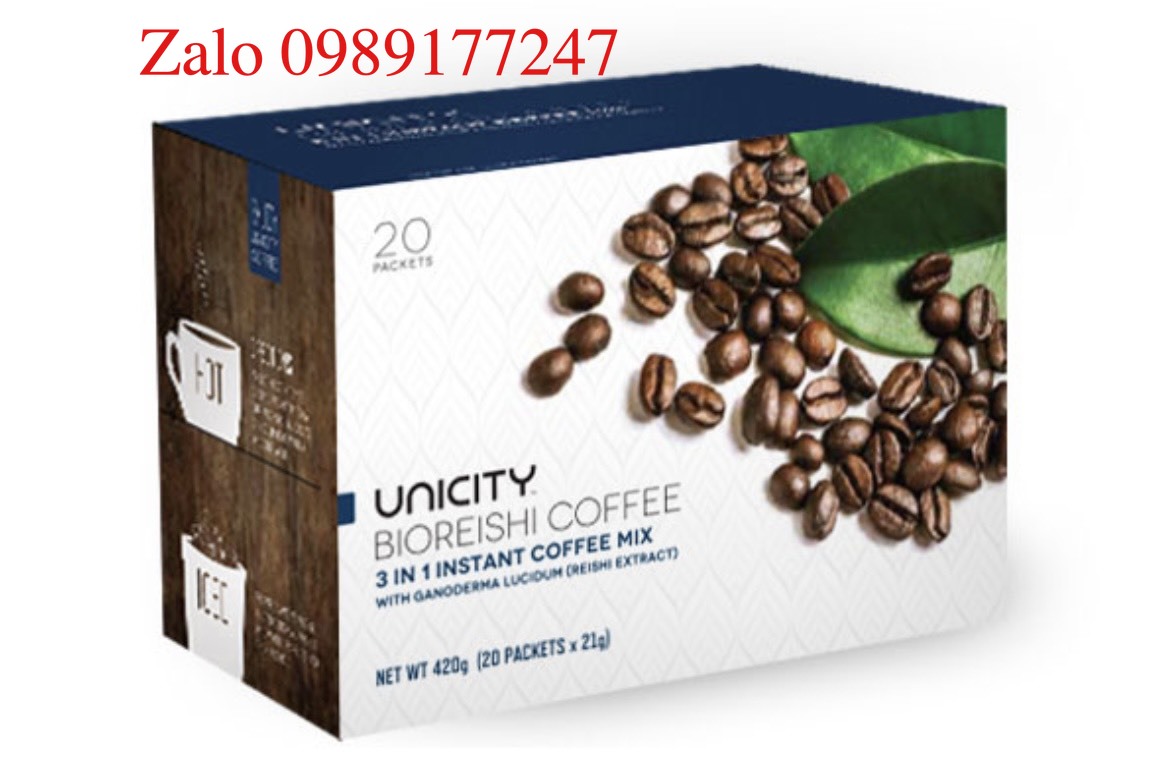 Cà phê linh chi unicity 20 gói - hbb1