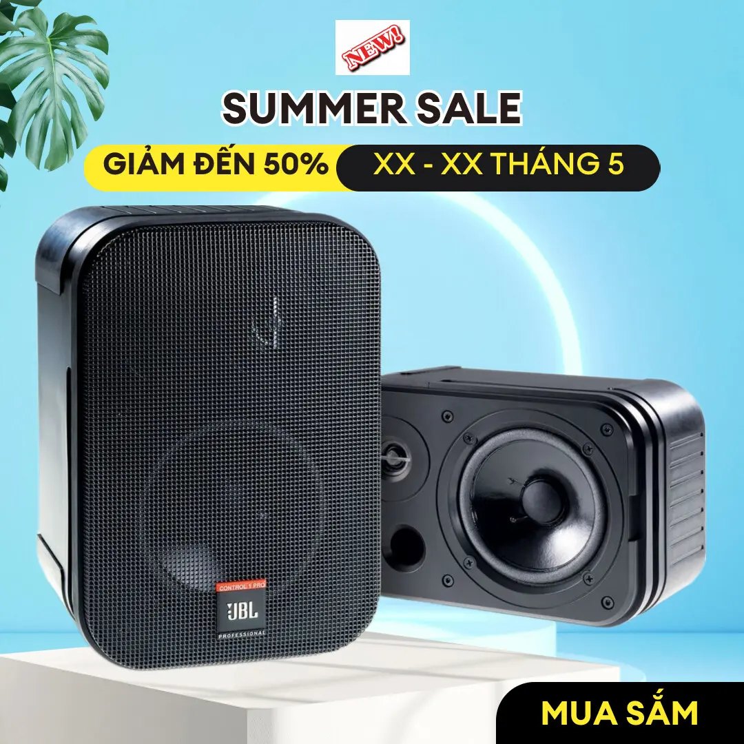 Đôi Loa Jbl Control 1, 1 Cặp Loa Treo Tường, Loa Trợ Lời, Loa Quán Cà Phê Thiết Kế Đẹp, Tiếng Bass Lớn, Chắc Chắn, Mạnh Mẽ, Âm Thanh Đầu Ra Chân Thực Hỗ Trợ Lời Cho Dàn Nghe Nhạc, Bảo Hành 1 Năm.