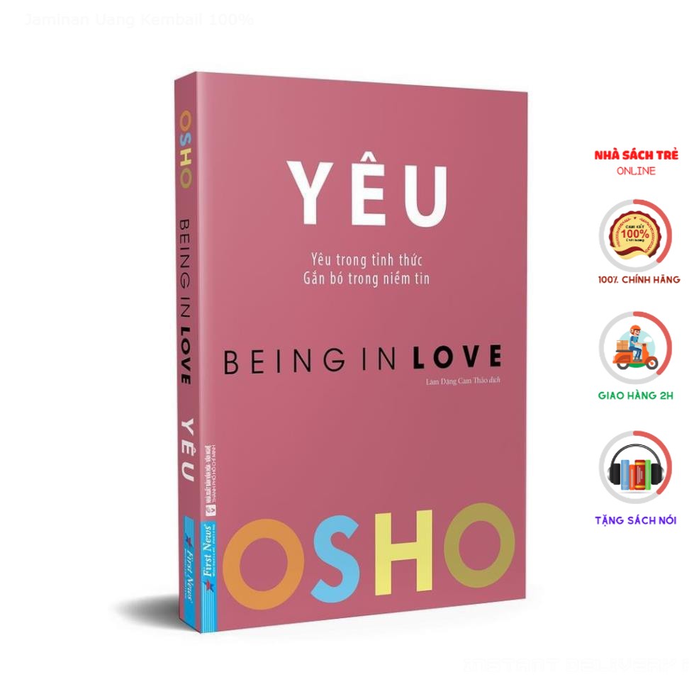 Sách - Yêu - Being In Love - Osho First News
