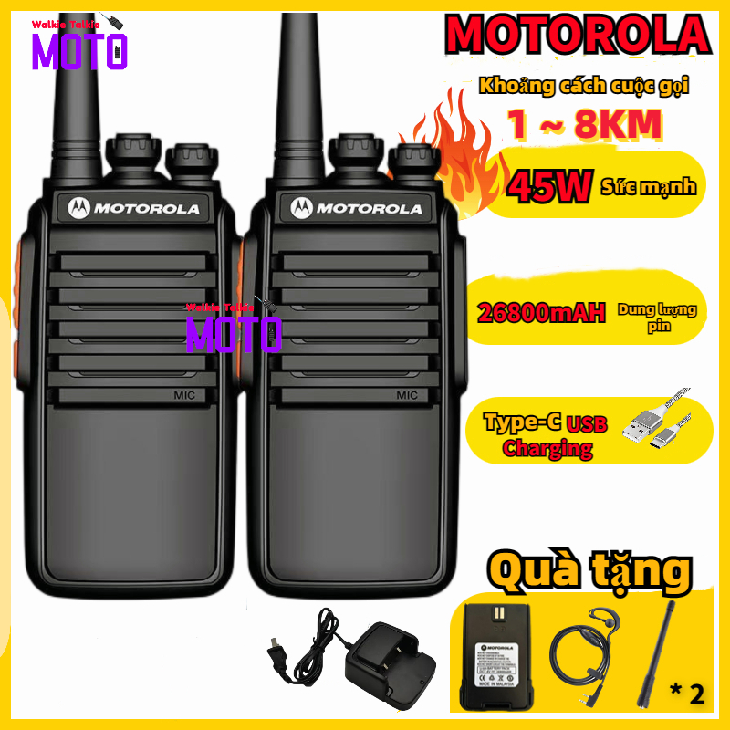 Bộ 2 bộ đàm motorola gp-a8