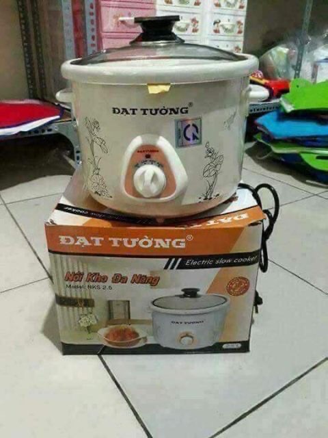 NỒI NẤU CHÁO CHẬM ĐẠT TƯỜNG & HI.TECH 2.5L