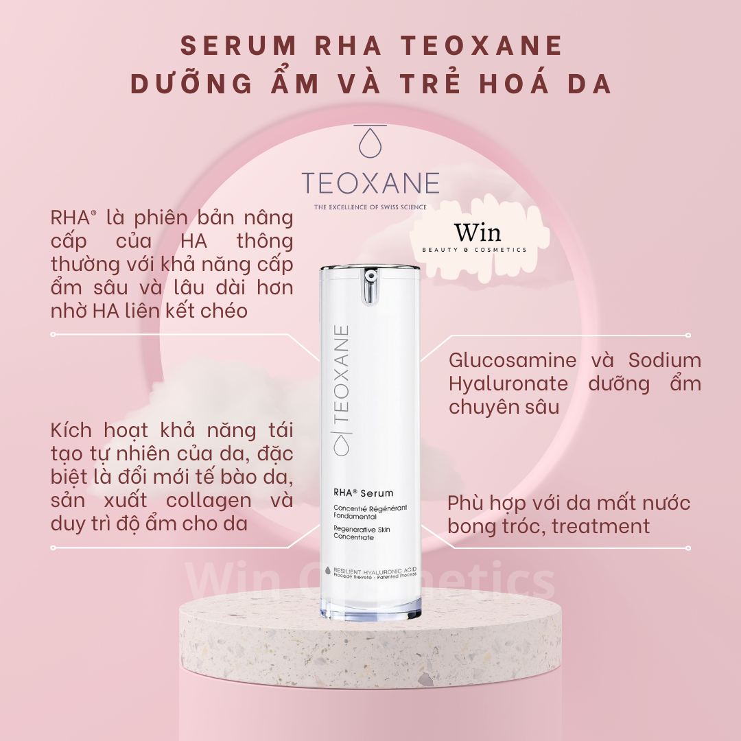 Serum dưỡng ẩm và trẻ hóa da Teoxane RHA Serum 30 ml