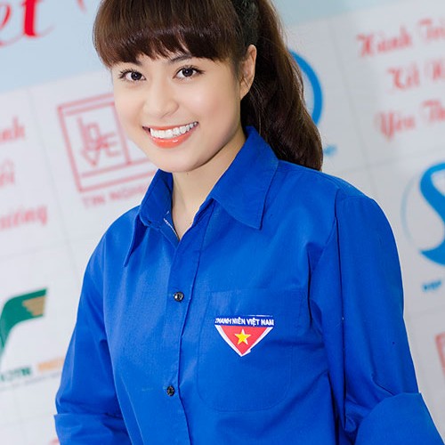 ảnh thẻ mặc áo đoàn