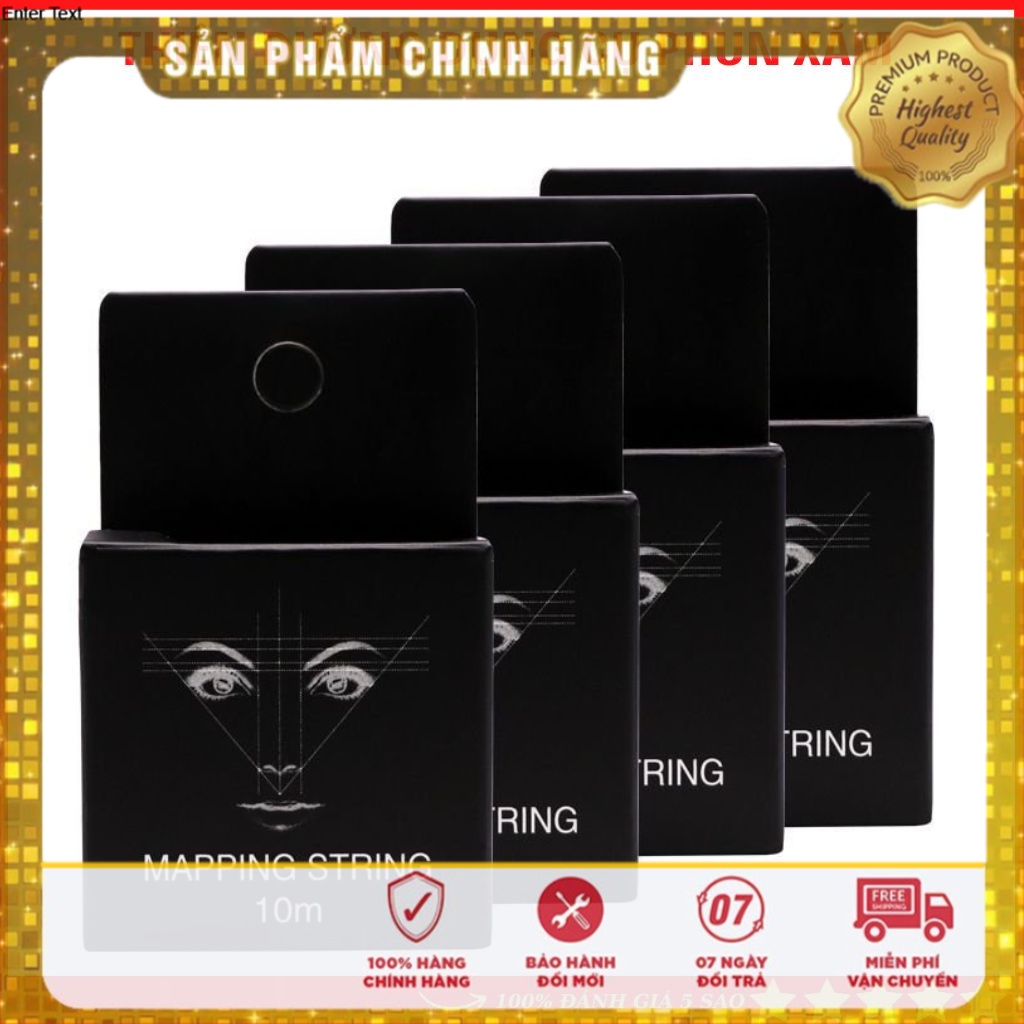 Chỉ than hoạt tính vẽ định hình chân mày định hình phun xăm thẩm mỹ dcpx