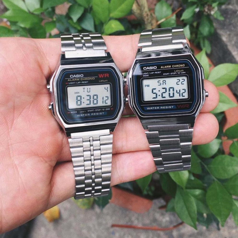 Đồng hồ nam thời trang wr dây sắt không gỉ chống nước cực tốt - đồng hồ nam đẹp xu hướng mới nhất giới trẻ 2020