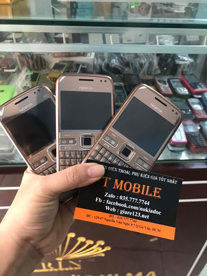 Điện thoại Nokia E72 Chính Hãng Wifi 3G Màn To Pin Khỏe Loa To Bảo Hành 12 Tháng