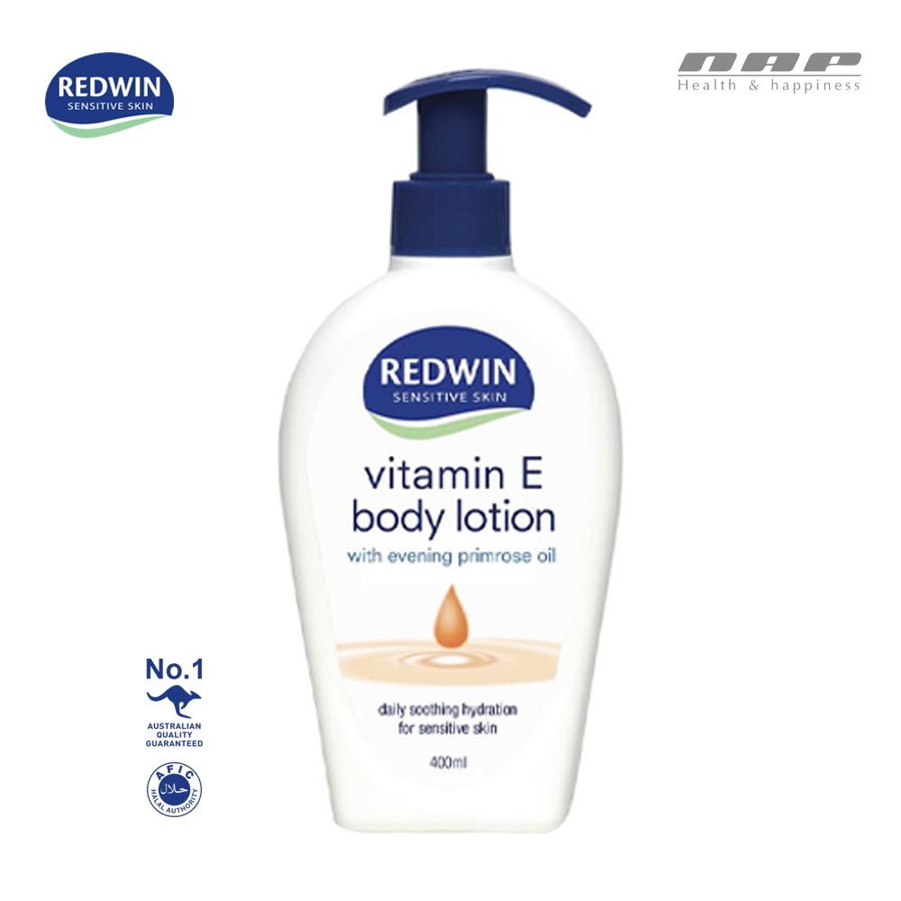 Kem dưỡng redwin body lotion vitamin e&epo 400ml