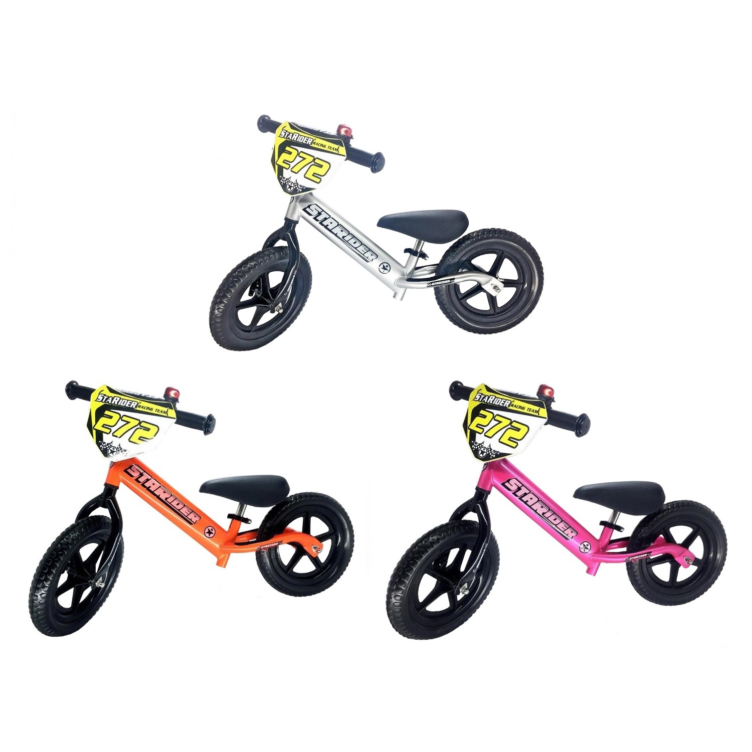 Xe thăng bằng Starider - Phiên bản Pro (Trọng lượng nhẹ tay lái và yên có thể nâng hạ)